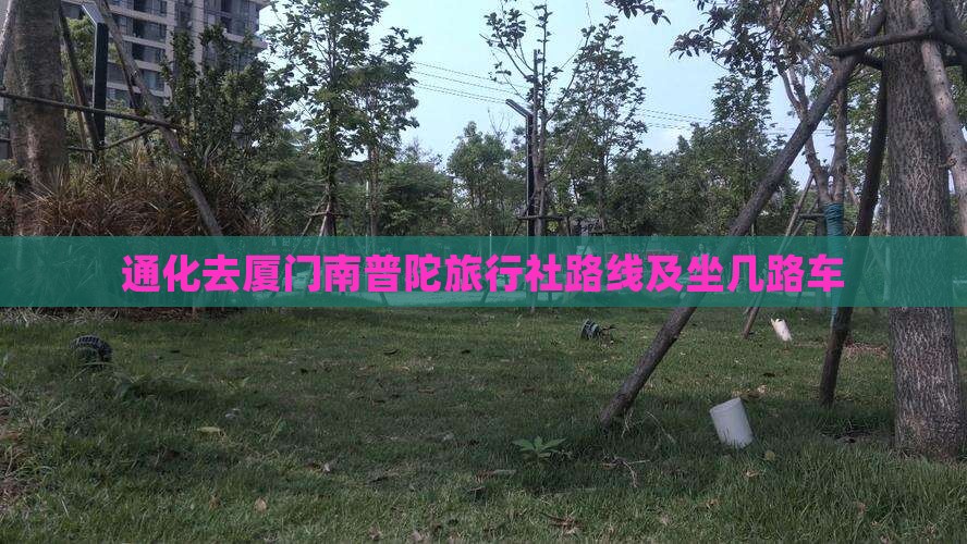 通化去厦门南普陀旅行社路线及坐几路车