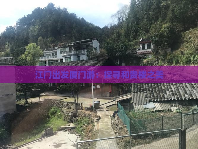 江门出发厦门游：探寻和贵楼之美