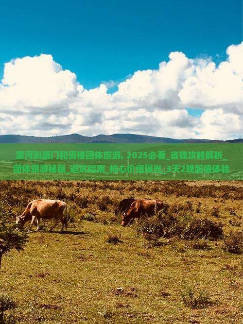 漯河到厦门和贵楼团体旅游