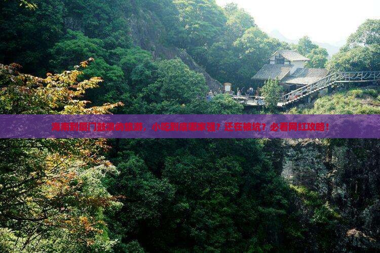 海南到厦门鼓浪屿旅游小吃