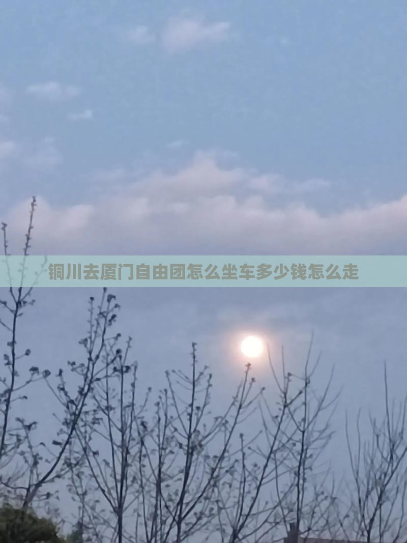 铜川去厦门自由团怎么坐车多少钱怎么走