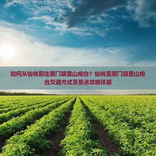 如何从仙桃前往厦门胡里山炮台？仙桃至厦门胡里山炮台交通方式及景点攻略详解