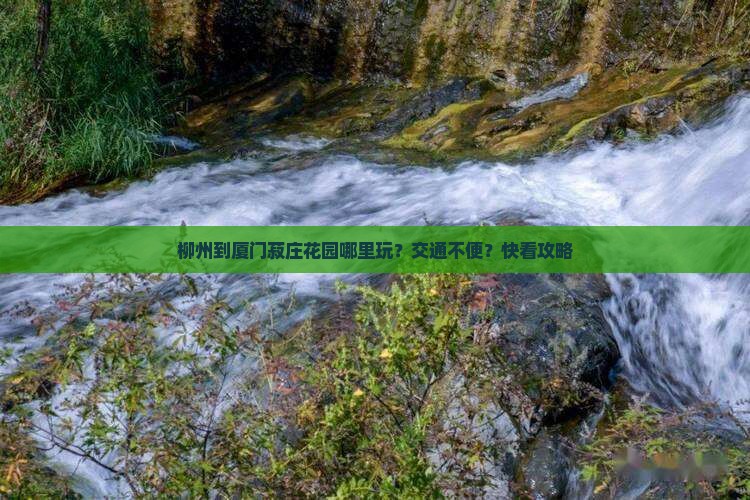 柳州到厦门菽庄花园哪里玩？交通不便？快看攻略