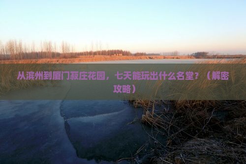 滨州到厦门菽庄花园七日游