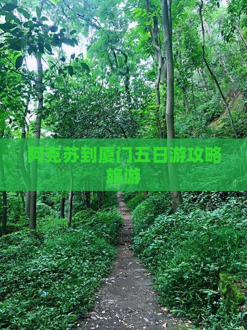 阿克苏到厦门五日游