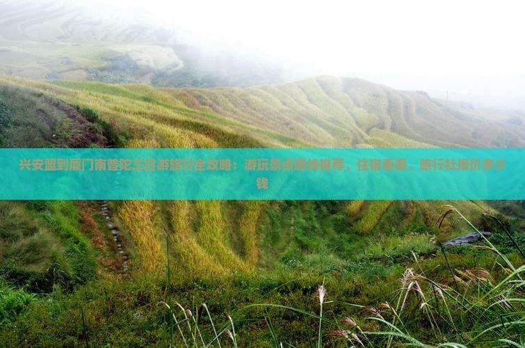 兴安盟到厦门南普陀三日游旅行全攻略：游玩景点路线推荐、住宿看看、旅行社报价多少钱