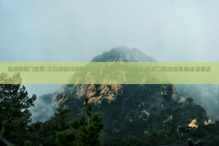 盐城到厦门曾厝垵三日游旅行攻略|推荐一次自由行旅游信息|景点门票|住宿美食|必去景点|国际旅行社
