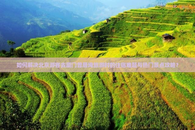如何解决北京游客去厦门曾厝埯旅游时的住宿难题与热门景点攻略？