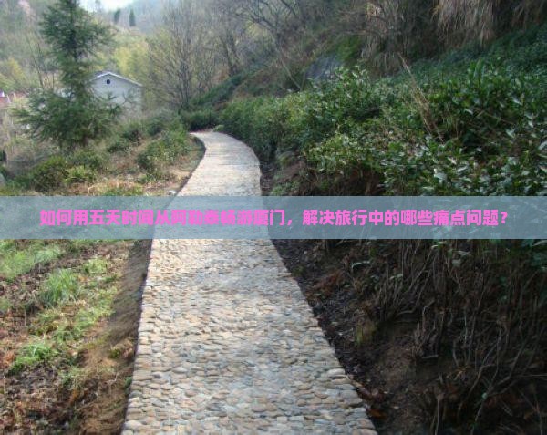 如何用五天时间从阿勒泰畅游厦门，解决旅行中的哪些痛点问题？