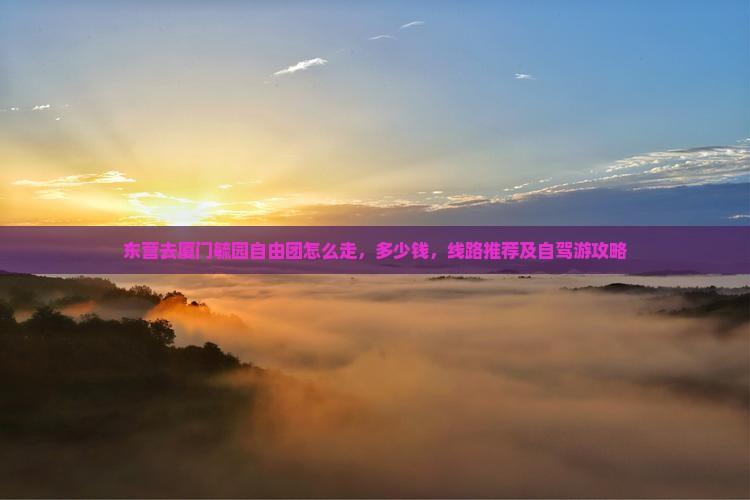 东营去厦门毓园自由团