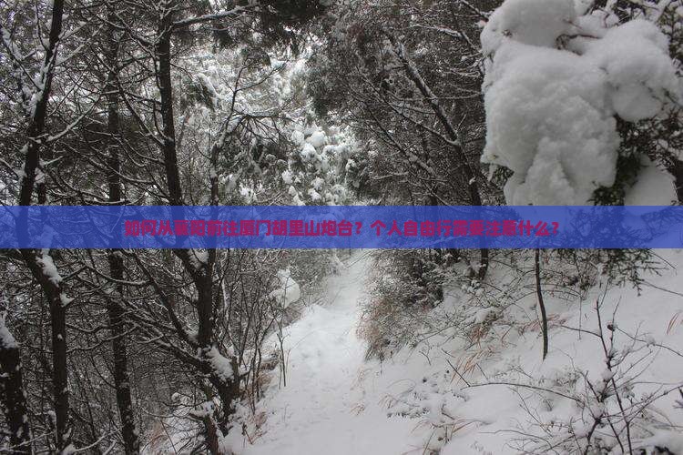 如何从襄阳前往厦门胡里山炮台？个人自由行需要注意什么？