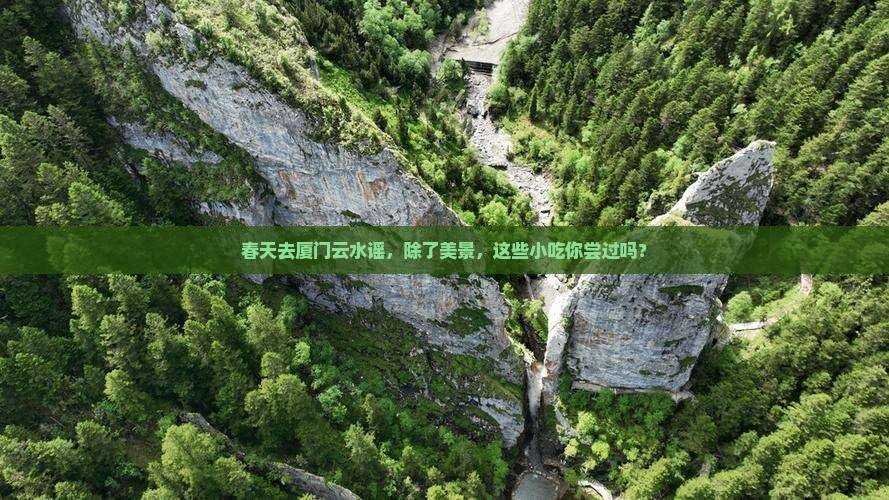 春天去厦门云水谣，除了美景，这些小吃你尝过吗？