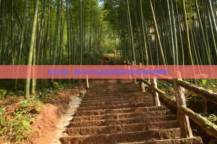 五天时间，如何从中山出发探寻厦门的浪漫与贵楼的？