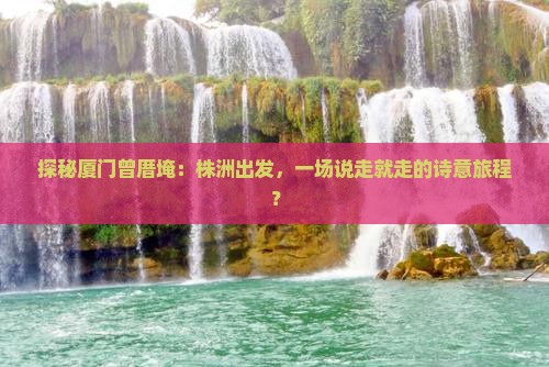 探秘厦门曾厝埯：株洲出发，一场说走就走的诗意旅程？