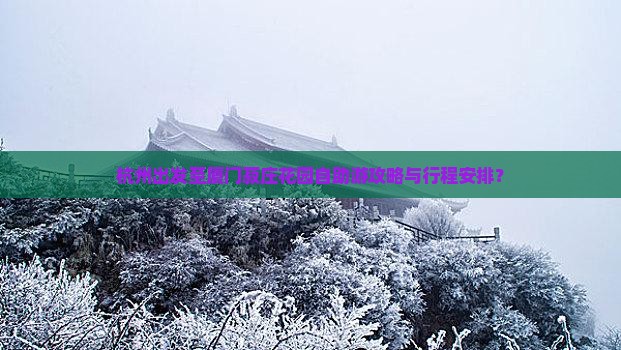 杭州出发至厦门菽庄花园自助游攻略与行程安排？
