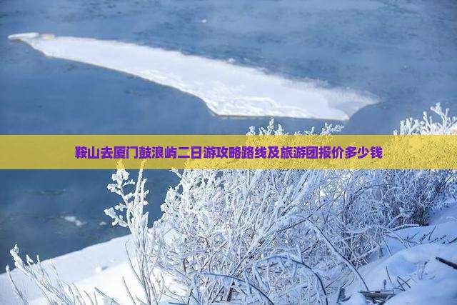 鞍山去厦门鼓浪屿二日游
