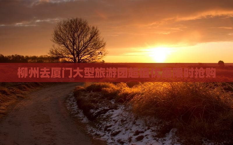 柳州去厦门大型旅游团