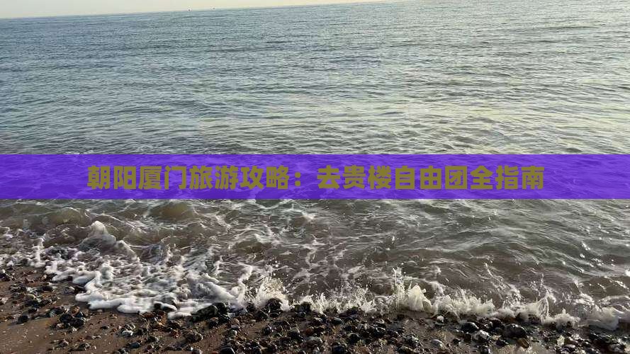 朝阳去厦门和贵楼自由团