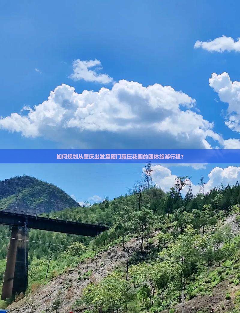 如何规划从肇庆出发至厦门菽庄花园的团体旅游行程？