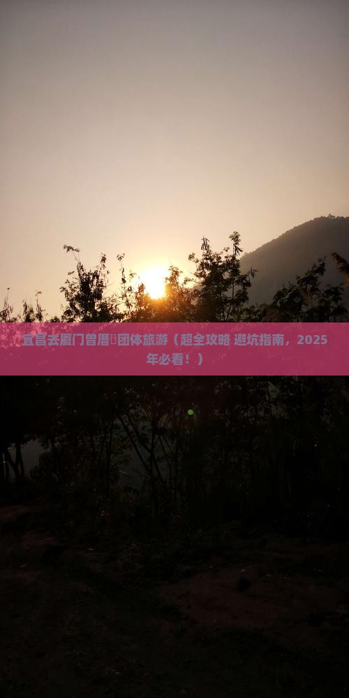 宜昌去厦门曾厝埯团体旅游