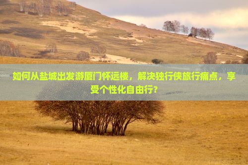 如何从盐城出发游厦门怀远楼，解决独行侠旅行痛点，享受个性化自由行？