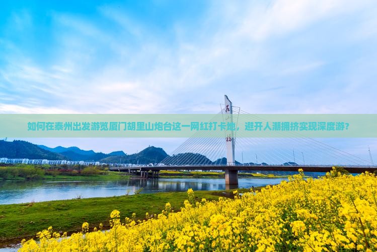 如何在泰州出发游览厦门胡里山炮台这一网红打卡地，避开人潮拥挤实现深度游？