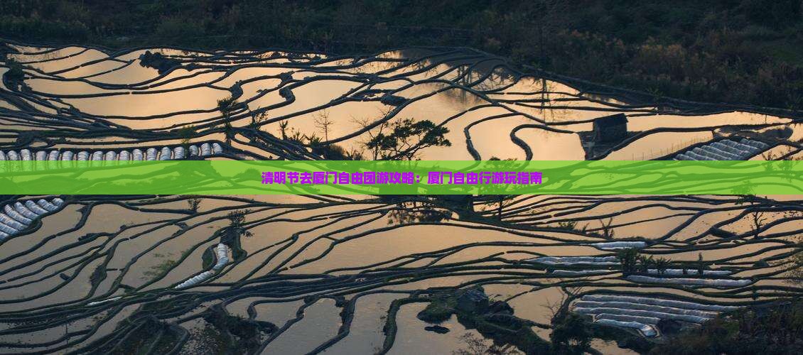 清明节去厦门自由团游攻略：厦门自由行游玩指南