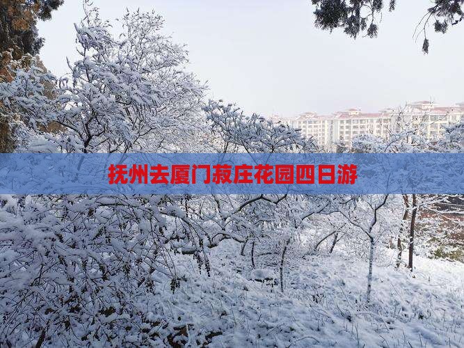 抚州去厦门菽庄花园四日游