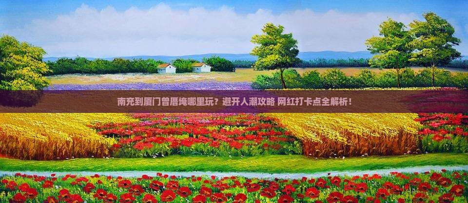 南充到厦门曾厝埯哪里玩