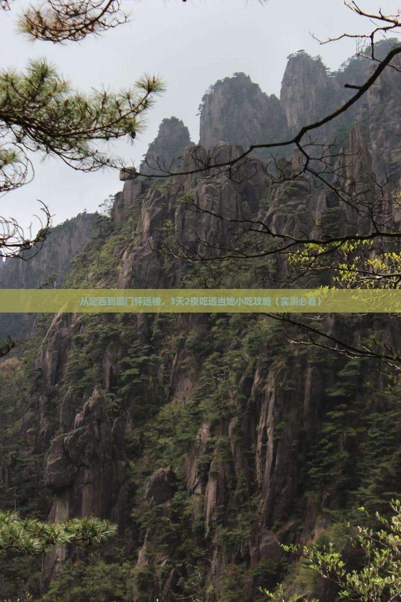 定西到厦门怀远楼旅游小吃