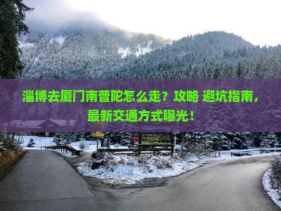 淄博去厦门南普陀景点