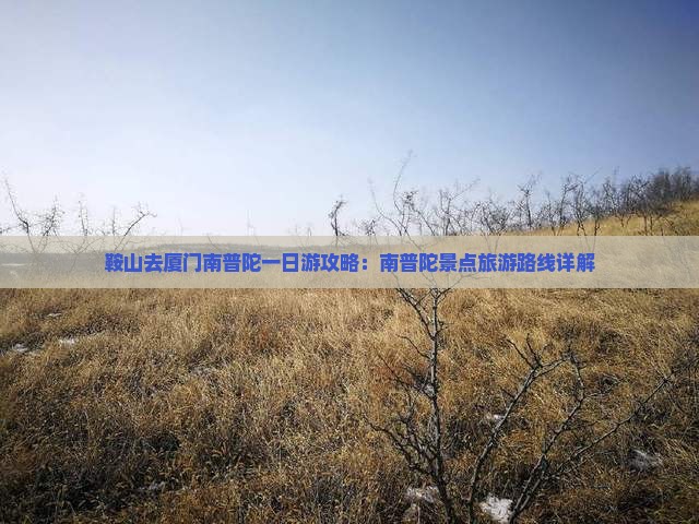 鞍山去厦门南普陀一日