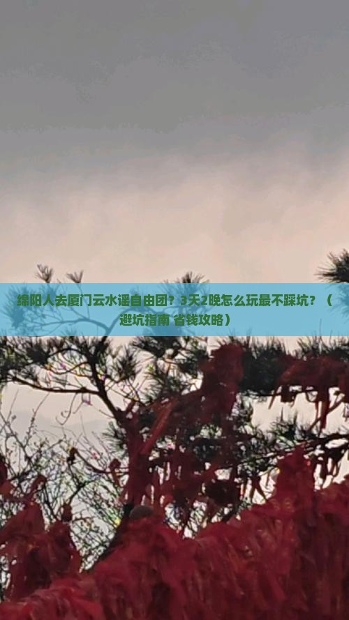 绵阳去厦门云水谣自由团
