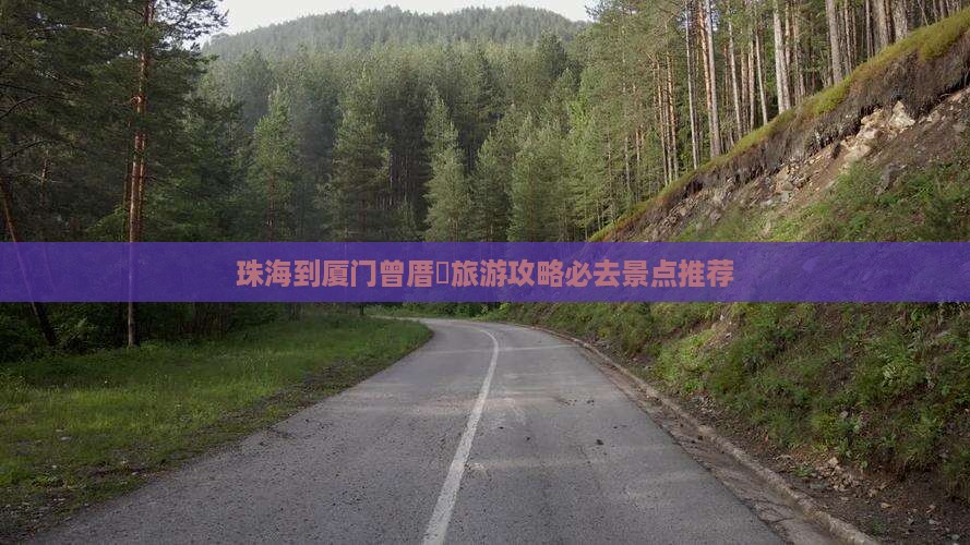 珠海到厦门曾厝埯景点