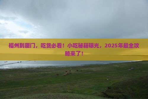 福州到厦门旅游小吃
