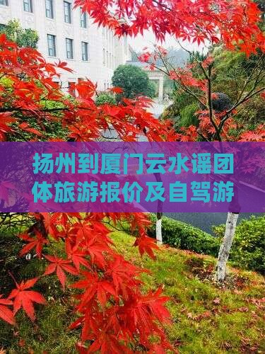 扬州到厦门云水谣团体旅游报价及自驾游路线