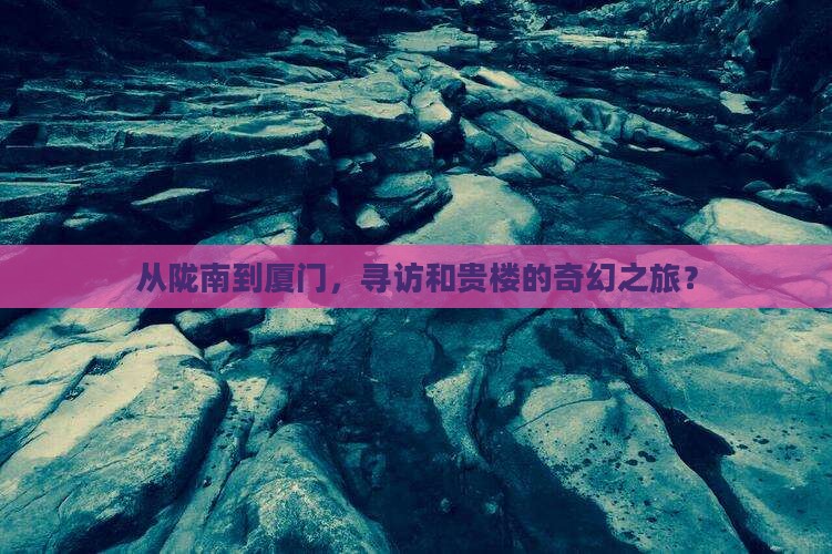 陇南到厦门和贵楼旅行社