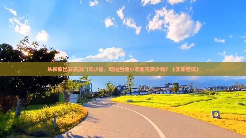 松原去厦门云水谣旅游小吃