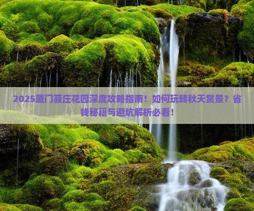 秋天到厦门菽庄花园旅行社
