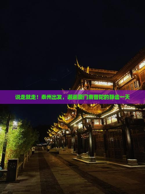泰州去厦门南普陀一日
