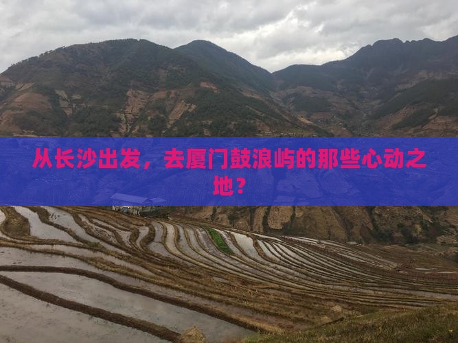 长沙到厦门鼓浪屿必去地
