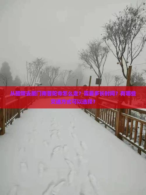 醴陵到厦门南普陀攻略