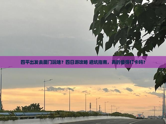 四平到厦门四日游