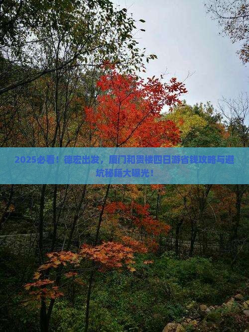 德宏去厦门和贵楼四日游