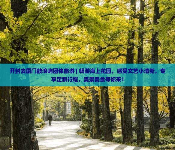 开封去厦门鼓浪屿团体旅游