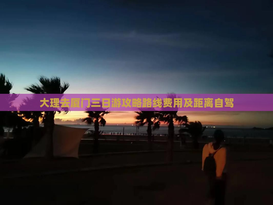 大理去厦门三日游