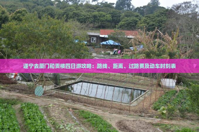 遂宁去厦门和贵楼四日游