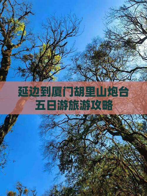延边到厦门胡里山炮台五日游