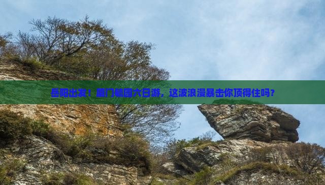 岳阳到厦门毓园六日游
