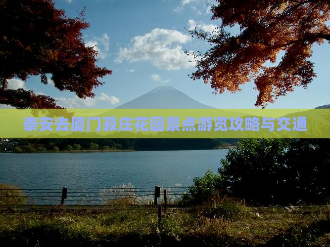 泰安去厦门菽庄花园景点游览攻略与交通